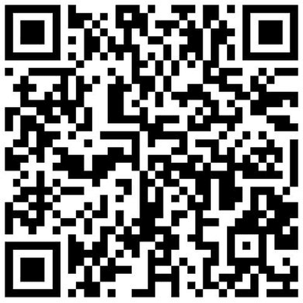Código QR para el apoyo voluntario a Osudovka